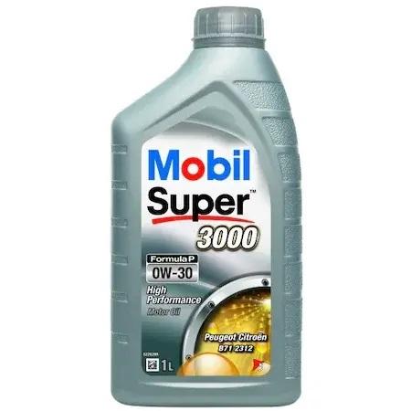 Ulei de motor sintetic MOBIL Super 3000 Formula P 0W-30, 1 litru